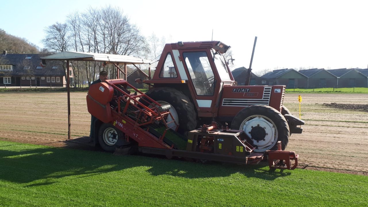 Turf Tick sod harvester Turf Tick sod harvester