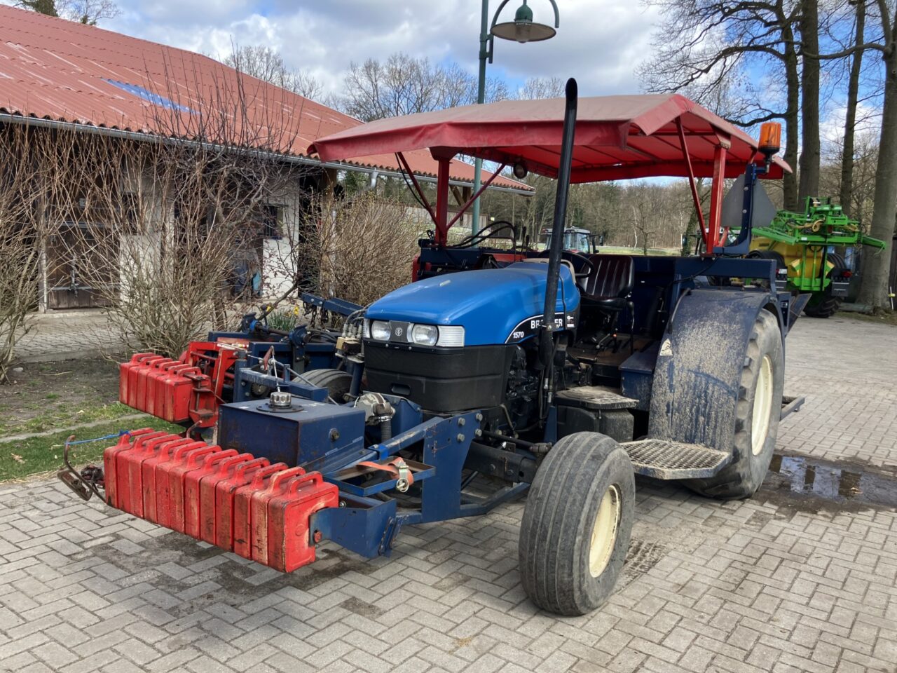 Brouwer SH1570 zodensnijder/ sod harvester/ Sodenschneider